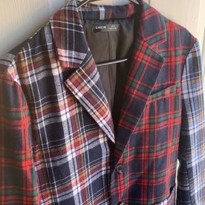Plaid Blazer